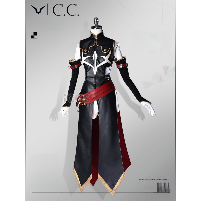 Anime Cosplay Dress - Черные рыцари C.C. Косплей Костюм Аниме