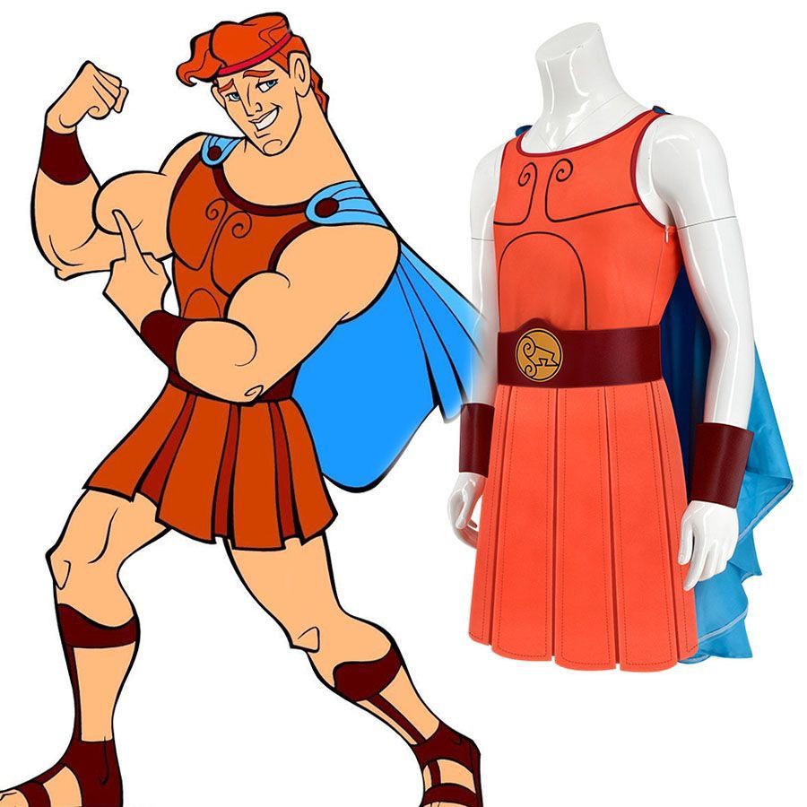 Anime Cosplay Dress - Аниме Супер Геркулес Косплей Костюм Для