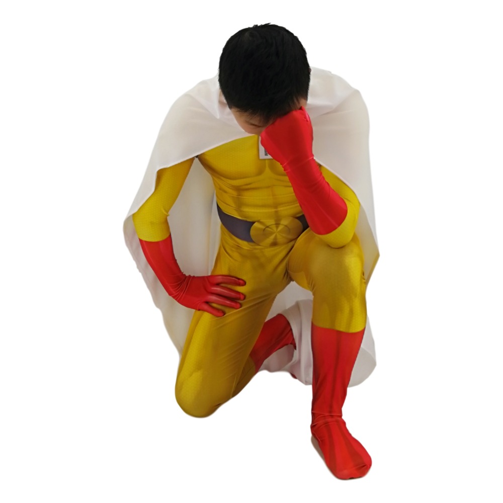 Anime Cosplay One Punch Man - Аниме One Punch Man Косплей Костюм