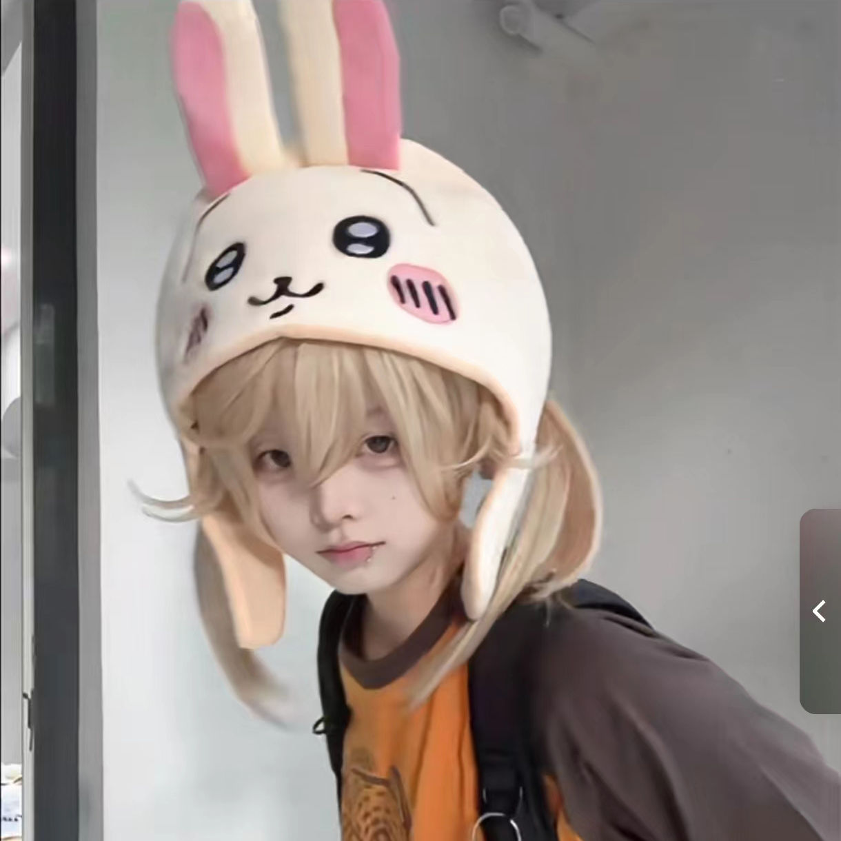 Шапка Chiikawa Hachiware Usagi – обзор и цена Anime Cosplay Girl Photo
