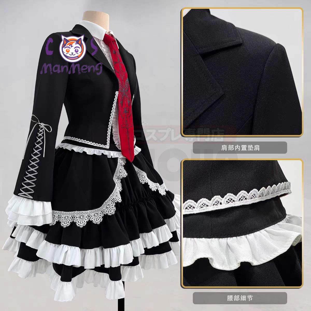 Новый готический костюм для ко – обзор и цена Anime Cosplay Dress