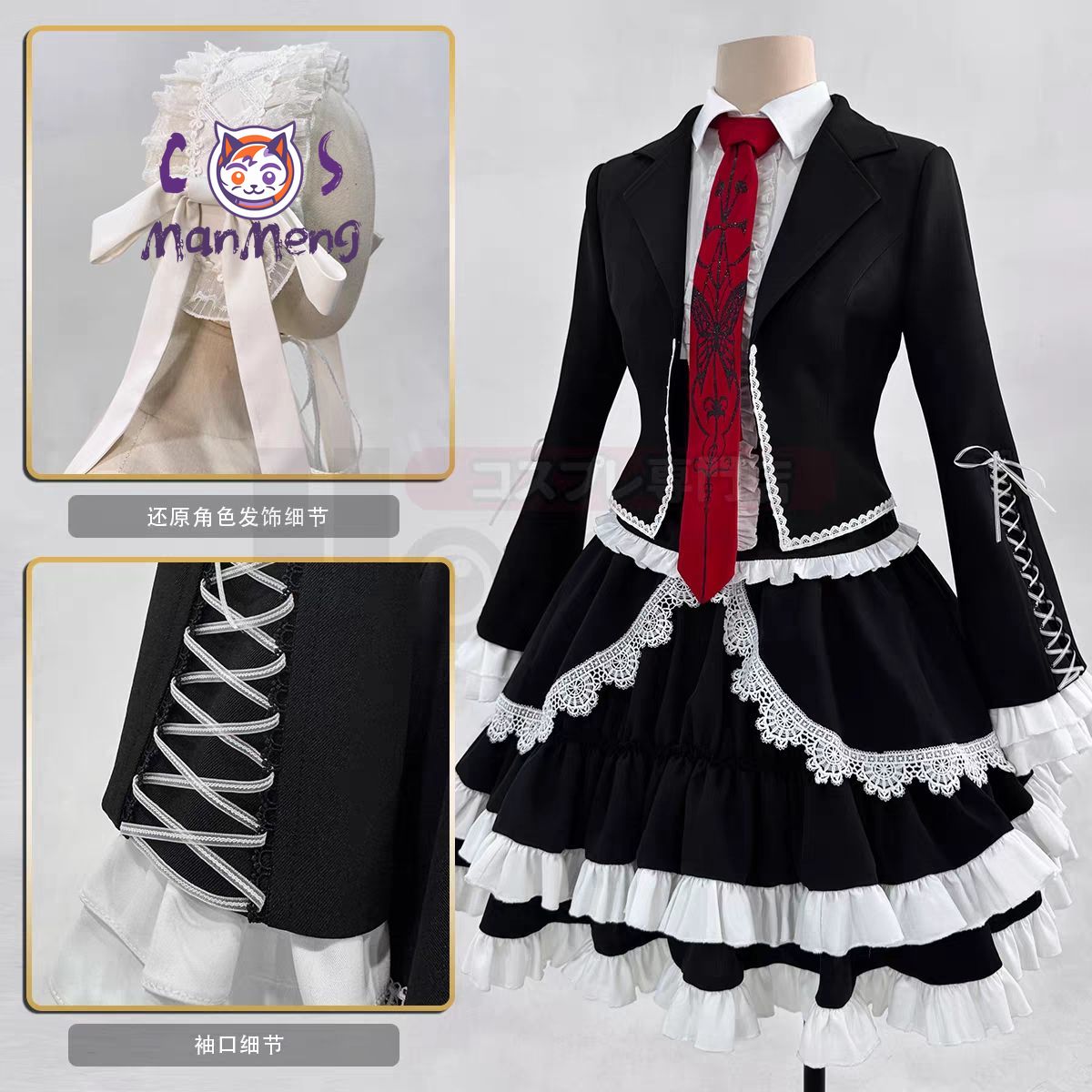 Новый готический костюм для ко – обзор и цена Anime Cosplay Dress