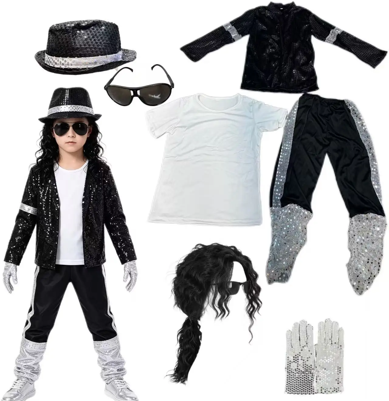 Костюмы Майкла Джексона для ко – обзор и цена Anime Cosplay Dance