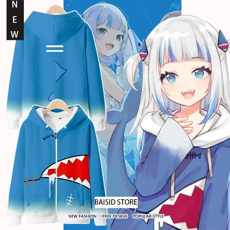 Аниме Gawr Gura косплей толсто – обзор и цена Anime Cosplay Shop