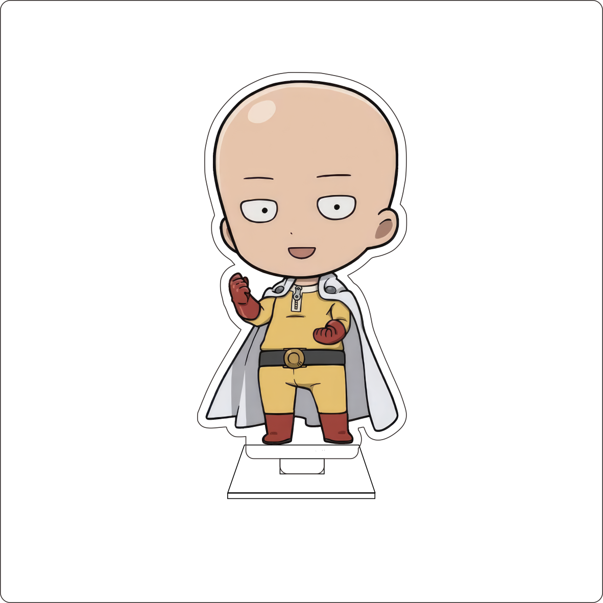 Акриловая фигурка-подставка 10 – обзор и цена Anime Cosplay One Punch Man
