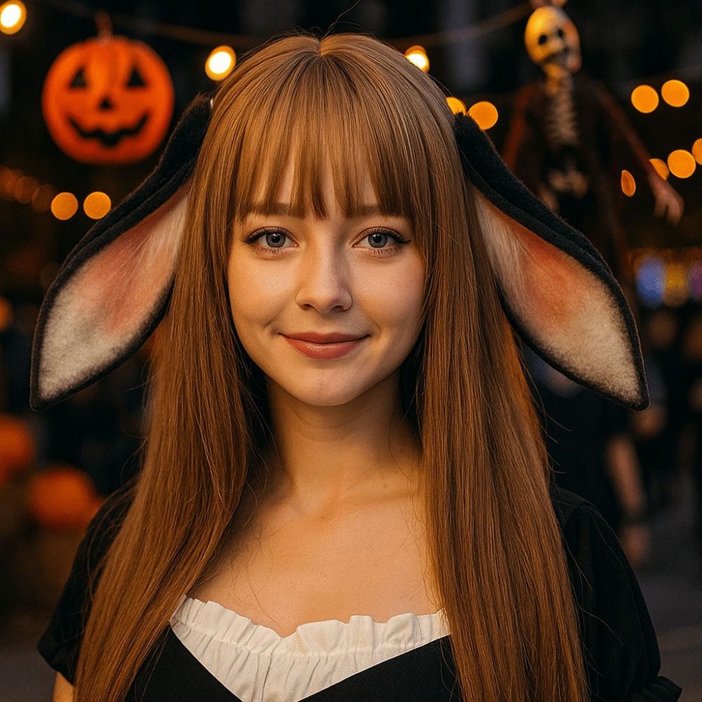 Аниме-повязка на голову с заяч – обзор и цена Anime Cosplay Girl Photo