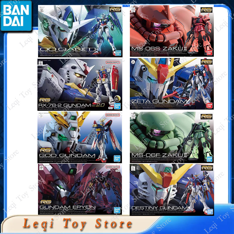 Оригинальная сборная модель Ba – обзор и цена Bandai Gundam Rg