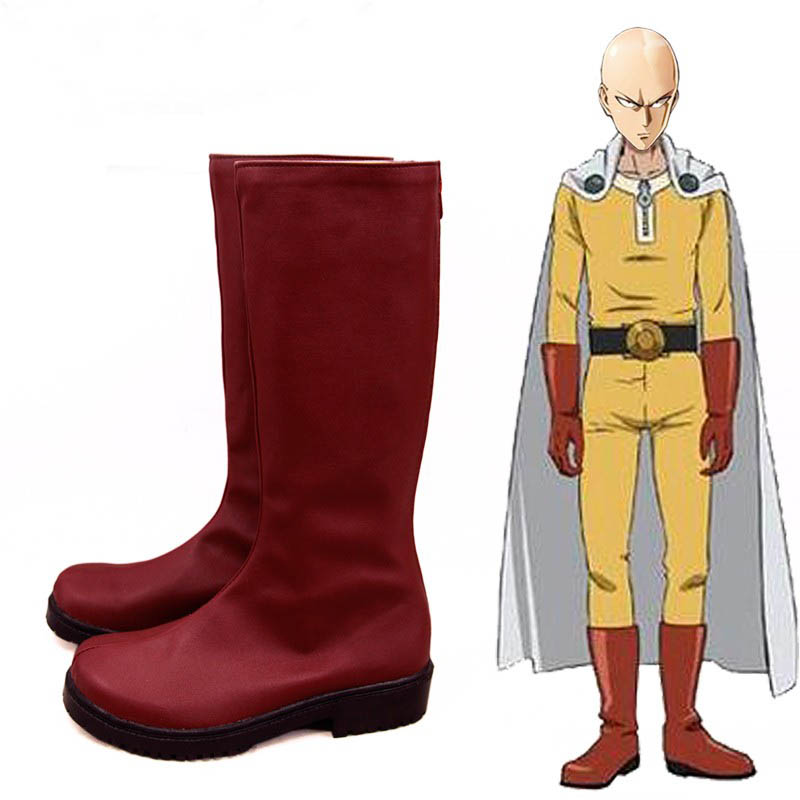 Ботинки для косплея Сайтамы из – обзор и цена Anime Cosplay One Punch Man