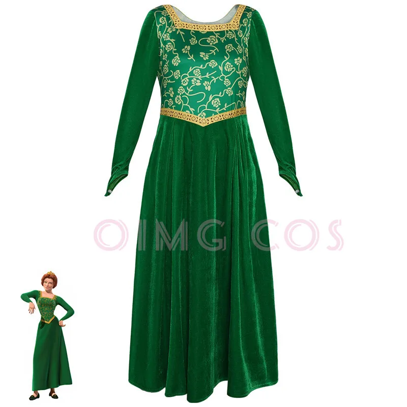 Костюм принцессы Фионы для кос – обзор и цена Anime Cosplay Dress